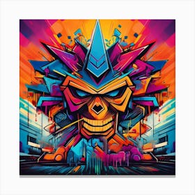 Graffiti Art 12 Canvas Print