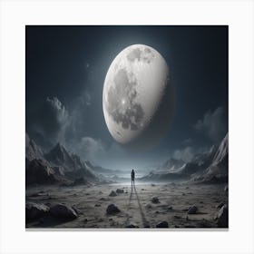 Full Moon Canvas Print