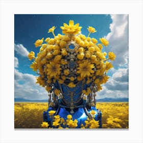 Yellow Sunflowers 2 Canvas Print