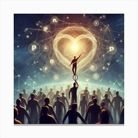 Heart Of Humanity 2 Canvas Print