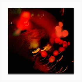 Red Lights At Night Canvas Print