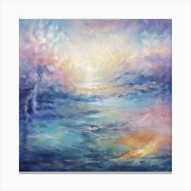 'Sunrise Over The Ocean' Canvas Print