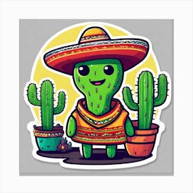 Cactus 15 Canvas Print