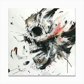 'Skull' 1 Canvas Print