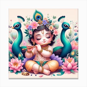 Krishna 4 Canvas Print