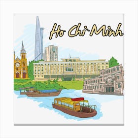 Ho Chi Minh City Canvas Print