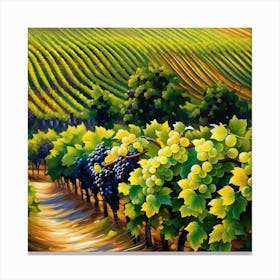 Vineyards 1 Canvas Print