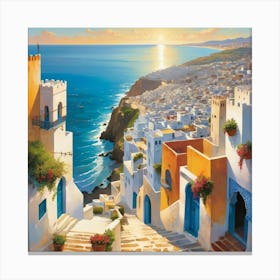 Santorini Canvas Print