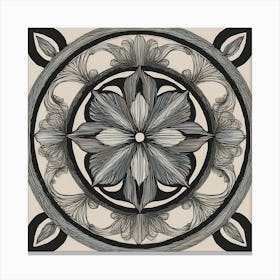 Geometrical art Canvas Print