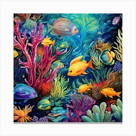 Coral Reef 2 Canvas Print