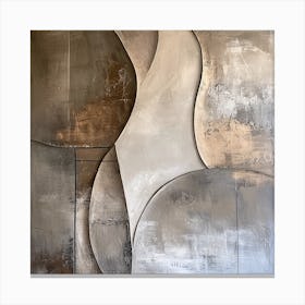 Contour Interplay Canvas Print