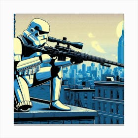 Stormtrooper 65 Canvas Print
