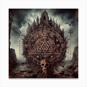 Satanism 1 Canvas Print