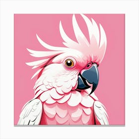 Default Pink Cockatoo Art 0 Canvas Print