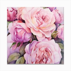 English Roses Canvas Print