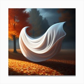 Ghost In The Woods 2 Canvas Print