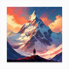 Landscape Painting Canvas Print