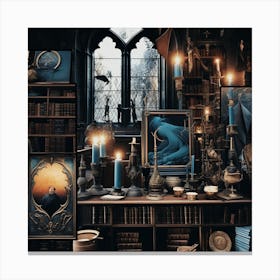 Library 11 Canvas Print