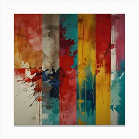 A Symphony of Colors Canvas Print