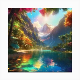 Tropical Paradise 6 Canvas Print