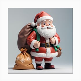 Santa Claus 4 Canvas Print