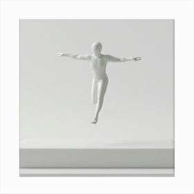 Man In The Air Canvas Print