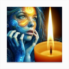 Tarot Card Reading Canvas Print