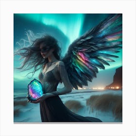 Angel Of The Night Canvas Print