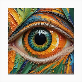 Eye Of The Rainbow 1 Canvas Print