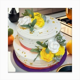 Wedding Cake Canvas Print