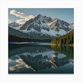 Mountain Lake 3 Canvas Print