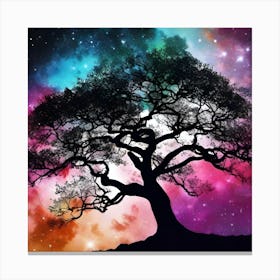 Tree In The Sky 20 Canvas Print