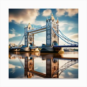 Tower Bridge in London Canvas Print