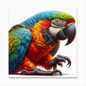 Large Parrot of Jaco 3 Canvas Print