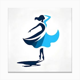 Elegance Dancer art Canvas Print