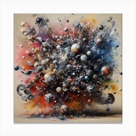 'Cosmic Explosion' Canvas Print