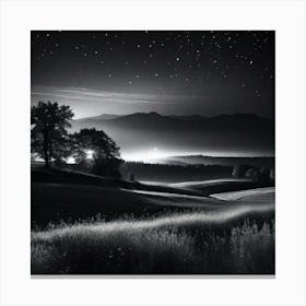 Night Sky 17 Canvas Print