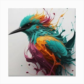 Colorful Bird 1 Canvas Print