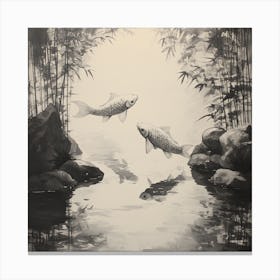 Koi Fish Canvas Print