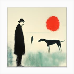 Dogs And Their People I Canvas Print