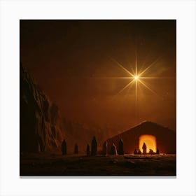 Nativity Scene 6 Canvas Print