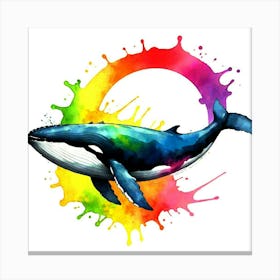 Orca Whale Canvas Print