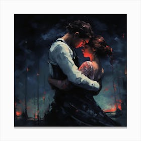 Love Story Canvas Print