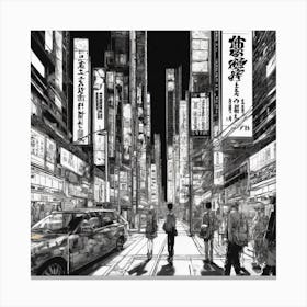 Street Scene Canvas Print