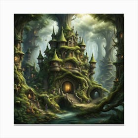 Fairytale Castle 15 Canvas Print