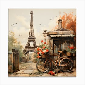 Old Paris By Csaba Fikker 33 Canvas Print