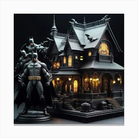 Batman House Canvas Print