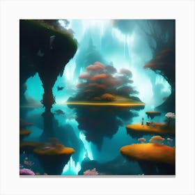 AI Art Concept Canvas Print