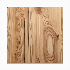 Close Up Of A Wooden Wall 1 Canvas Print