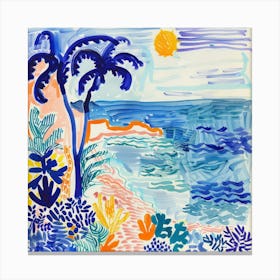Seascape Dream Matisse Style 8 Canvas Print
